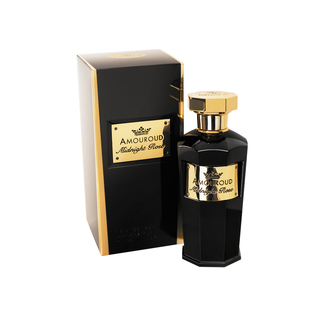 Amouroud Midnight Rose Fragrance Bottle with Packaging